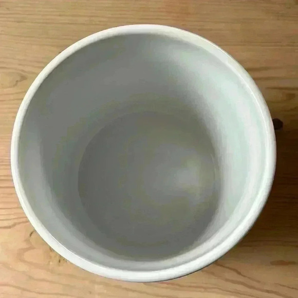 Christmas/Holiday Let It Snow Stoneware Canister Jar From SCM Home - Picture 6 of 8